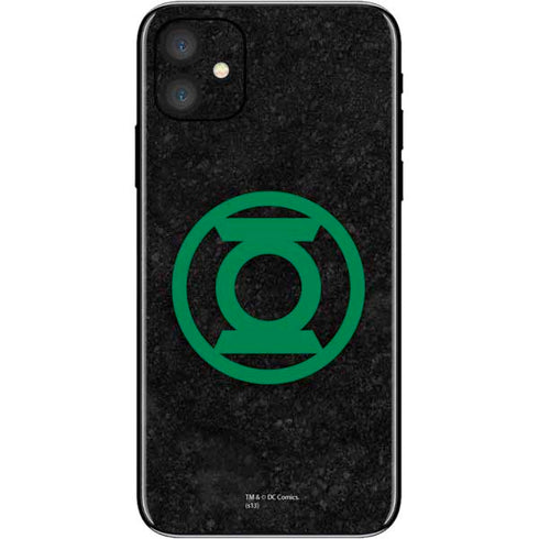 DC Comics Green Lantern Logo Black Background iPhone 11 Skin